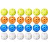 FAT PIPE Floorball Unihockey - Set da 24 palline da allenamento con certificazione IFF per la qualità testata