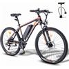 Fafrees 26 Hailong-One Bici Elettrica 26, Mountain Bike Elettrica 25 km/h, Bicicletta Elettrica Uomo 250 W, E-bike donna Batteria Rimovibile 36V 13Ah, 21 Velocità, Nero
