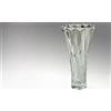 DonRegaloWeb DRW - Vaso rotondo in vetro di Boemia trasparente, 36 x 19 cm