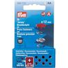 Prym 390772 - Bottoni automatici in jersey, 12 mm, colore: Rosso