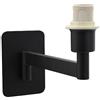 blendend Applique apribile nero 1xE14, dimensioni 14,5x8x22 cm, ideale per illuminazione decorativa e funzionale in interni.