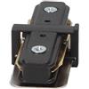 PRENDELUZ Connettore dritto monofase nero IP20, ideale per collegamenti elettrici interni e applicazioni a bassa potenza.
