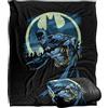 LOGOVISION Batman Heed The Call Coperta super morbida al tatto setoso - 152 x 127 cm