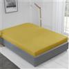 Emma Barclay Lyla - Lenzuolo con angoli, per letto king size, colore: ocra