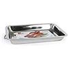 Mi Cocina - Vassoio forno rettangolare 36 x 27 cm 2 manici inox