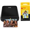 Kodak Step Stampante Stampante Fotografica Portatile, Wireless, Tecnologia Zink Zero Ink, Stampa Foto Adesive 2X3 Da Dispositivi Bluetooth O Nfc + Carta Fotografica, 50 Pezzo 50 X 76Mm