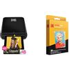 KODAK Step stampante Stampante fotografica portatile, wireless, tecnologia ZINK Zero Ink & ZINK - Carta fotografica, Formato 2x3, Confezione da 20 fogli