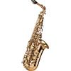 ERYUE Sassofono Muslady,MIB Sassofono Contralto Sax Ottone Laccato Oro 802 Tipo di Chiave Strumento a fiato con Custodia Imbottita Guanti Panno per la Pulizia Spazzola Cinghie per Sax Ance