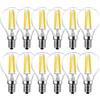 BRIMAX Lampadina LED E14 Dimmerabile G45, Bianco Caldo 2700K 6W