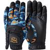 Wilson Staff Fit-all JR Glove, WGJA00913 Guanto da Golf, Mano Sinistra, per Ragazzi, Microfibra/Tessuti Sintetici, Bianco/Nero, Taglia Unica