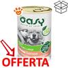 Oasy Dog One Protein Adult Medium Large Salmone - Lattina Da 400 Gr - CONFEZIONE RISPARMIO