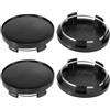 Raheem 4 coprimozzo universali da 65 mm, in ABS di alta qualità, per VW (OD 65 mm, ID 56 mm)