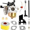 DOCAS GX160 Kit carburatore compatibile per Honda GX200 GX168 GX140 GX120 5HP 5.5HP 6.5HP compatibile per Harbor Freight Predator 212cc 224cc Motore 16100-ZH7-W51 16100-ZH8-W61