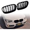 AOIQTTJNB F20 F21 Griglia Paraurti Anteriore per BMW Serie 1 F20 F21 Griglia Paraurti Nero Lucido 1 Série 2011 2012 2013 2014