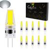 BVCL Lampadine a LED G4, 3W G4 Bi-Pin Base Lampadina ， 270LM, AC/DC 12V-24V Dimmerabile Lampadine a LED ， Sostituzione per 30w alogena， Senza sfarfallio a 360° Angolo di luce ( Color : Cool White 6000k , S