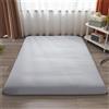 BJMAND Coprimaterasso con chiusura a cerniera, completamente angolato, rivestimento a 360°, lavabile in lavatrice, per letto singolo, matrimoniale, king size e super king (grigio semplice, 90 x 200 cm)