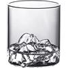 QILIXIANG Bicchieri da vino trasparente creativo giapponese montagna whisky bicchiere da 200/300 ml trasparente bere tazza bar partito - multiuso vetro bar party drinkware