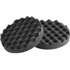 OSCULATI Tamponi in schiuma per lucidatrice nero 80x30 mm (cf da 2 pz) bugnato morbido