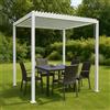 SALMAR Pergola Palmas 3x3 h240 Bianco Salmar - REGISTRATI! SCOPRI ALTRE PROMO