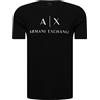 EA7 Armani Exchange T-Shirt Uomo Maglietta 8NZTCJ Z8H4Z, Manica Corta, Girocollo (Nero, M)