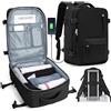 SZLX - Zaino da cabina Ryanair 40 x 20 x 25, bagaglio sottosedile da cabina 45 x 36 x 20 easyjet, borsa da viaggio unisex per cabina aereo, zaino impermeabile per computer portatile con scomparto per