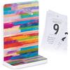 Il Calendario Positivo Supporto per Calendario Giornaliero da Tavolo con Fogli a Strappo | COLORS | Compatibile con altri Ricambi di Calendari a Blocco Formato A6 | Dimensioni cm 12x17x6