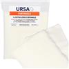 URSA Straps URSA FurTangle - Peloso rettangolare super morbido (13 mm), riduzione del rumore e protezione dal vento per microfoni, artigianato fai da te, 30 x 15 cm (bianco)