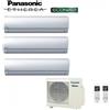 Panasonic Condizionatore Panasonic trial split inverter Etherea Silver R-32 Wi-Fi con Econavi 9000+9000+12000 Con CU-3Z52TBE