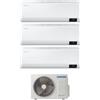 Samsung Condizionatore Climatizzatore trial split Samsung inverter 9+9+12 Maldives Quantum R-32 9000+9000+12000 BTU con AJ052RCJ3EG/EU
