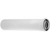 no brand Prolunga coassiale compatibile per caldaie e scaldabagni 60/100 mm - Lunghezza 1 m