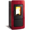 Nordica Extraflame Termostufa a pellet La Nordica Extraflame mod. Diadema Acs Idro 31 kW bordeaux