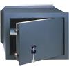 Toro Cassaforte meccanica a muro incasso cm 36x20x24h spessore sportello 10 mm con chiave