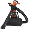 Black&Decker Aspiratore Soffiatore/Trituratore Black&Decker potenza 3000 W a Filo Zaino da 72 Kg GW3030