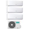 Hisense Condizionatore Climatizzatore Hisense Trial Split Inverter R-32 Hi-Comfort 9000+9000+12000 con 4AMW81U4RJC WiFi Integrato 9+9+12