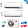 Ferroli Condizionatore Climatizzatore Ferroli Dual Split Inverter Diamant M R32 Wi-Fi 7000+7000 Con 2CO9AA3F 14-2