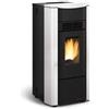 Nordica Extraflame Stufa A Pellet La Nordica Extraflame Mod. Giusy Plus Canalizzata 8 KW Bianca