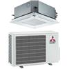 Mitsubishi Electric Condizionatore Climatizzatore Mitsubishi Electric Cassetta A 4 Vie R-32 60X60 12000 BTU SLZ-M35FA Wi-Fi Optional
