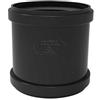 NICOLL By REDI Manicotto Phono Black Redi DIAMETRO 100 Innesto NERO