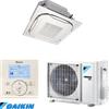 Daikin Condizionatore Climatizzatore Daikin Bluevolution R-32 a Cassetta Round Flow Mini Sky FCAG35B 12000 BTU Wi-Fi Optional - Con Comando a Filo e Griglia