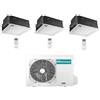 Hisense Condizionatore Climatizzatore Hisense Trial Split Inverter a Cassetta 18000+18000+18000 Con 5AMW105U4RQC