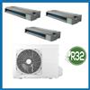 Hisense Condizionatore Climatizzatore Hisense Trial Split Inverter Canalizzato 9000+12000+18000 Con 4AMW81U4RJC