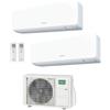 General Fujitsu Condizionatore Climatizzatore General Fujitsu Dual Split Serie KMTB R-32 7000+7000 Con AOHG14KBTA2