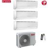 Ariston Condizionatore Climatizzatore Ariston trial split inverter Alys R-32 9000+12000+12000 BTU con trial 80 XD0-O Wi-Fi Optional