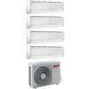 Ariston Condizionatore Climatizzatore Ariston Quadri Split Alys R-32 9000+9000+9000+9000 BTU con Quad 110 XD0-O Wi-Fi Optional