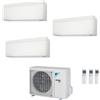 Daikin Condizionatore Climatizzatore Daikin Bluevolution Trial Split Inverter Stylish White R-32 WI-FI 12+12+12 Con 3MXM68A