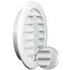 Vecamco Griglie circolari da incasso in plastica ECOAIR - Vari diametri