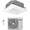 Hisense Condizionatore Climatizzatore Hisense Inverter A Cassetta Monosplit R-32 Round Flow AUC105UR4RKC8/AUW105U6RN8 36000 BTU