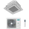 Hisense Condizionatore Climatizzatore Hisense Inverter Cassetta Round Flow 90x90 Monosplit Trifase R-32 48000 BTU AUC140UR4RKC8/AUW140U6RW8 Wi-Fi Optional - Comando Incluso