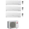 Mitsubishi Electric Condizionatore Climatizzatore Mitsubishi Electric Trial Split Inverter R-32 MSZ-HR 9000+9000+15000 BTU Con MXZ-3HA50VF WiFi Optional 9+9+15