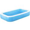 Bestway Piscina Bestway Gonfiabile Rettangolare a 3 anelli Autoportante cm 183x305x56h mod. 54009B